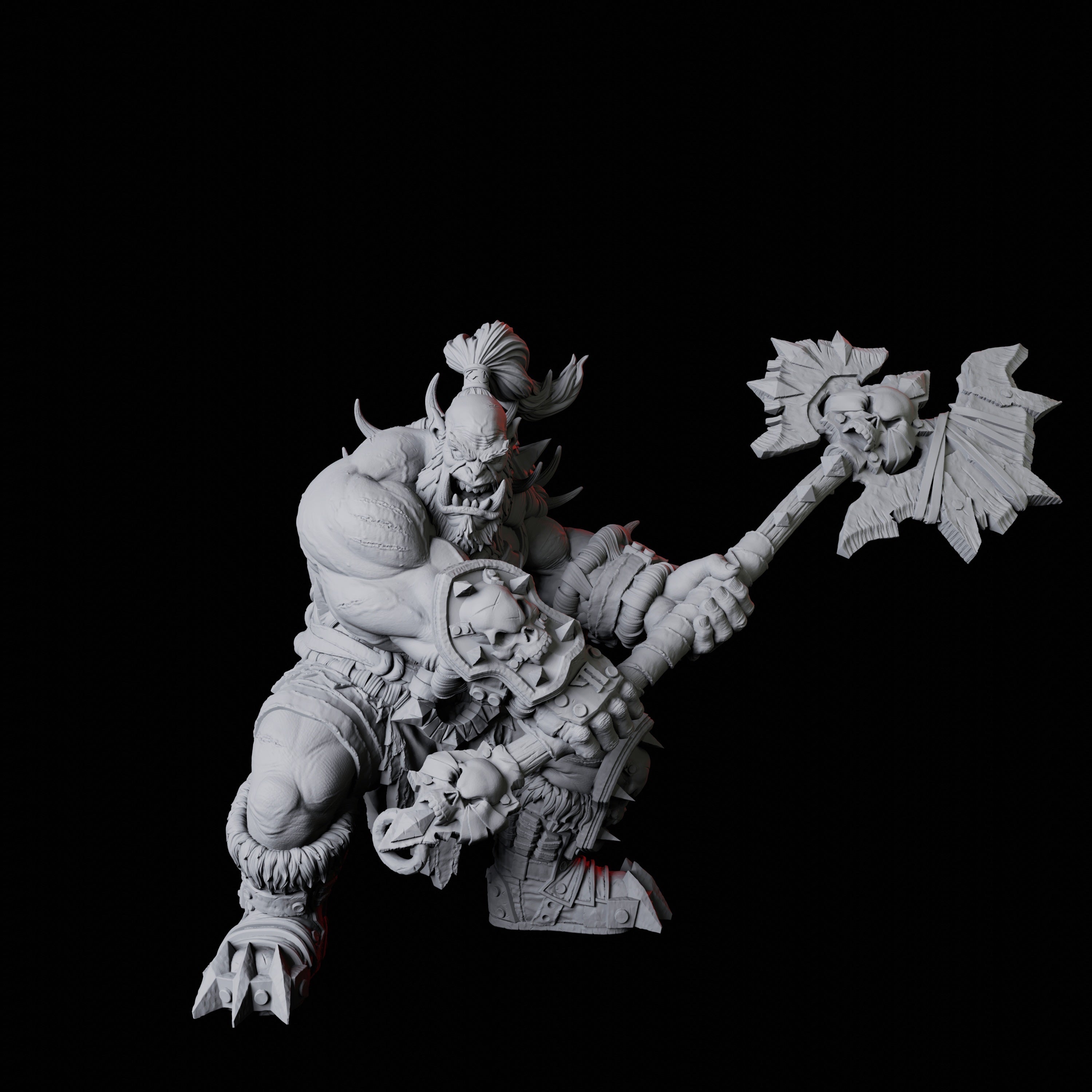 Orc War Band Miniature for Dungeons and Dragons