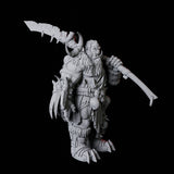 Orc Warrior A Miniature for Dungeons and Dragons, Pathfinder or other TTRPGs