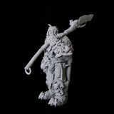 Orc Warrior A Miniature for Dungeons and Dragons, Pathfinder or other TTRPGs