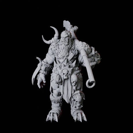 Orc Warrior A Miniature for Dungeons and Dragons, Pathfinder or other TTRPGs