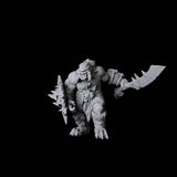 Orc Warrior D Miniature for Dungeons and Dragons, Pathfinder or other TTRPGs