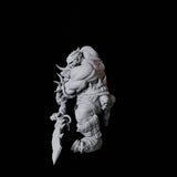 Orc Warrior F Miniature for Dungeons and Dragons, Pathfinder or other TTRPGs