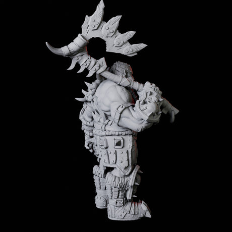 Orc Warrior H Miniature for Dungeons and Dragons, Pathfinder or other TTRPGs