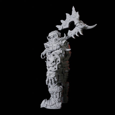 Orc Warrior H Miniature for Dungeons and Dragons, Pathfinder or other TTRPGs