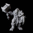 Orc Warrior I Miniature for Dungeons and Dragons, Pathfinder or other TTRPGs