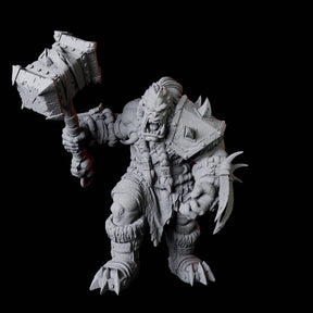 Orc Warrior I Miniature for Dungeons and Dragons, Pathfinder or other TTRPGs