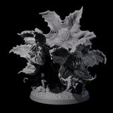 Orchid Roper Miniature for Dungeons and Dragons, Pathfinder or other TTRPGs