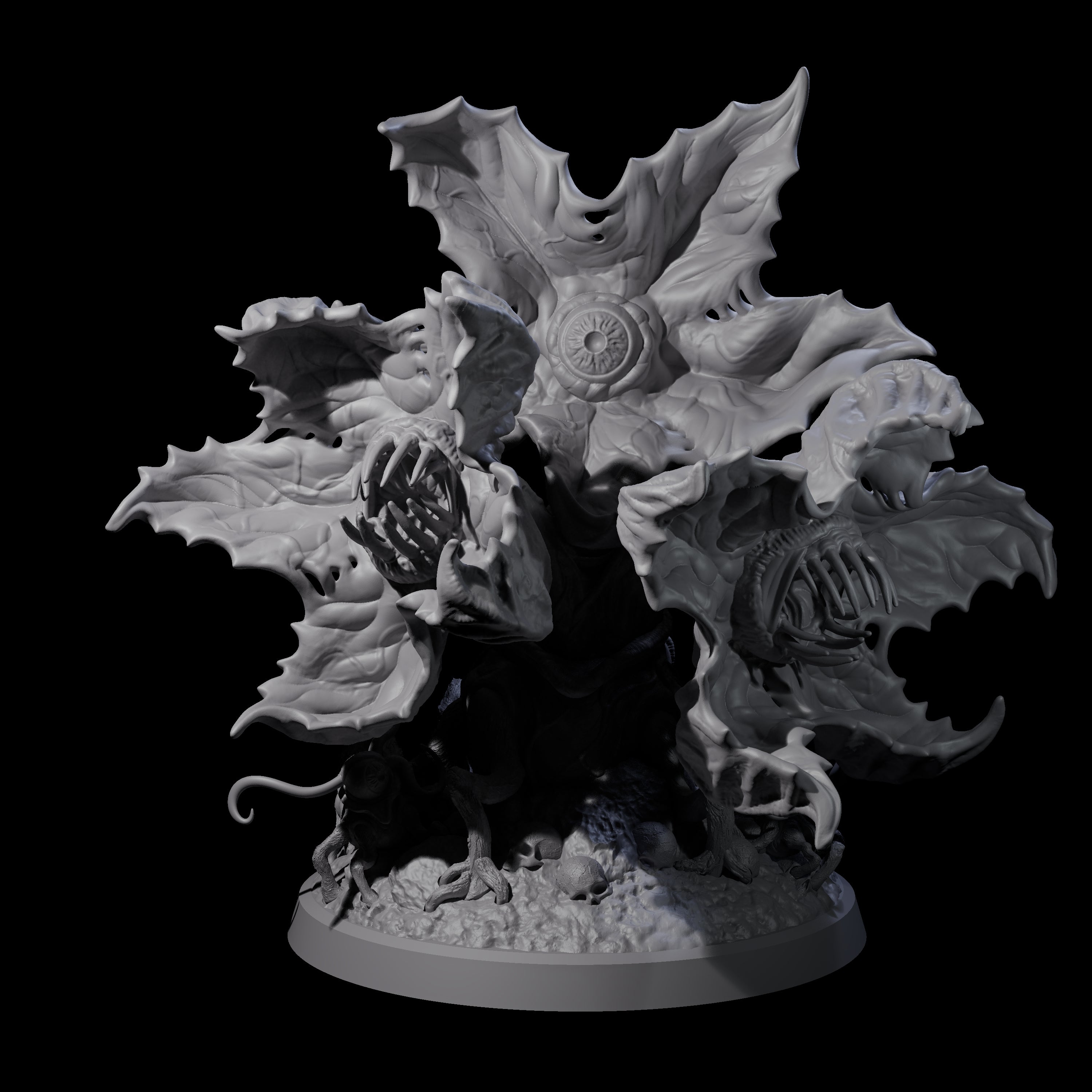 Orchid Roper Miniature for Dungeons and Dragons, Pathfinder or other TTRPGs