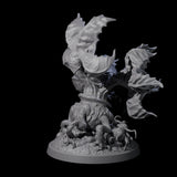 Orchid Roper Miniature for Dungeons and Dragons, Pathfinder or other TTRPGs