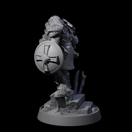 Ornate Palace Guard B Miniature for Dungeons and Dragons, Pathfinder or other TTRPGs
