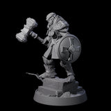 Ornate Palace Guard B Miniature for Dungeons and Dragons, Pathfinder or other TTRPGs