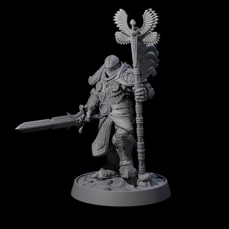 Ornate Palace Guard C Miniature for Dungeons and Dragons, Pathfinder or other TTRPGs