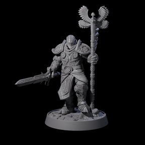 Ornate Palace Guard C Miniature for Dungeons and Dragons, Pathfinder or other TTRPGs