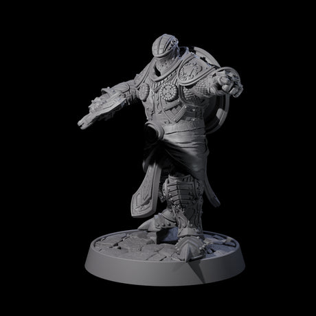 Ornate Palace Guard D Miniature for Dungeons and Dragons, Pathfinder or other TTRPGs