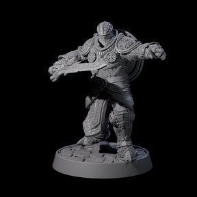 Ornate Palace Guard D Miniature for Dungeons and Dragons, Pathfinder or other TTRPGs
