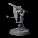 Ornate Palace Guard F Miniature for Dungeons and Dragons, Pathfinder or other TTRPGs