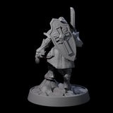 Ornate Palace Guard F Miniature for Dungeons and Dragons, Pathfinder or other TTRPGs