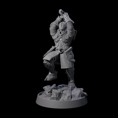 Ornate Palace Guard G Miniature for Dungeons and Dragons, Pathfinder or other TTRPGs