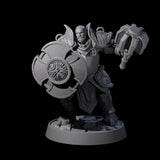 Ornate Palace Guard I Miniature for Dungeons and Dragons, Pathfinder or other TTRPGs