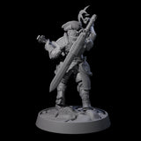 Ornate Palace Guard J Miniature for Dungeons and Dragons, Pathfinder or other TTRPGs