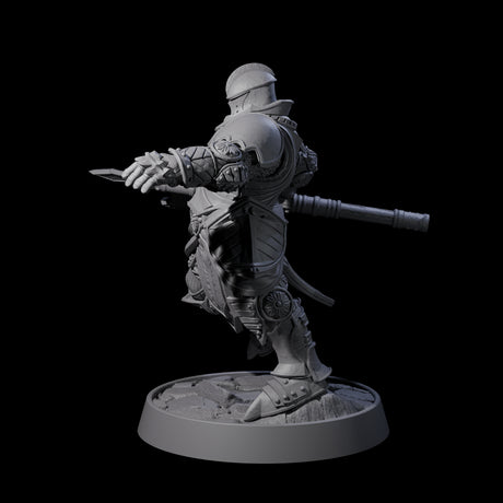Ornate Palace Guard K Miniature for Dungeons and Dragons, Pathfinder or other TTRPGs