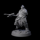 Ornate Palace Guard K Miniature for Dungeons and Dragons, Pathfinder or other TTRPGs