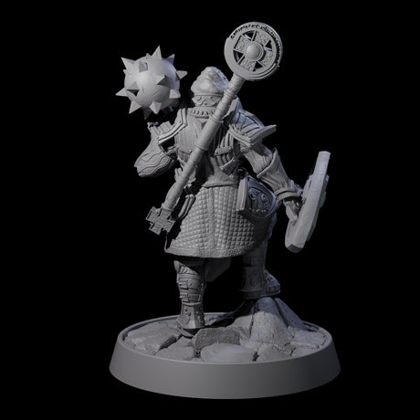 Ornate Palace Guard L Miniature for Dungeons and Dragons, Pathfinder or other TTRPGs
