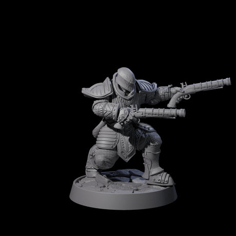 Ornate Palace Guard N Miniature for Dungeons and Dragons, Pathfinder or other TTRPGs