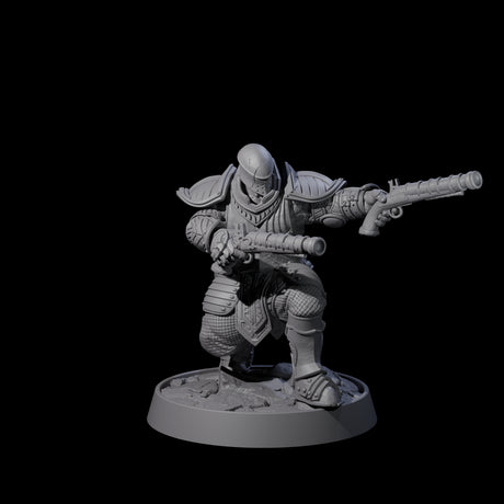 Ornate Palace Guard N Miniature for Dungeons and Dragons, Pathfinder or other TTRPGs