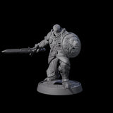 Ornate Palace Guard O Miniature for Dungeons and Dragons, Pathfinder or other TTRPGs