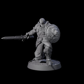 Ornate Palace Guard O Miniature for Dungeons and Dragons, Pathfinder or other TTRPGs