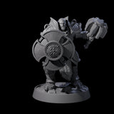 Ornate Palace Guards Miniature for Dungeons and Dragons, Pathfinder or other TTRPGs