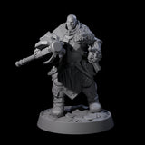 Ornate Palace Guards Miniature for Dungeons and Dragons, Pathfinder or other TTRPGs