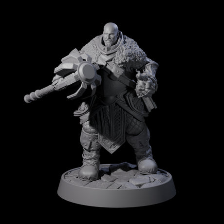 Ornate Palace Guards Miniature for Dungeons and Dragons, Pathfinder or other TTRPGs
