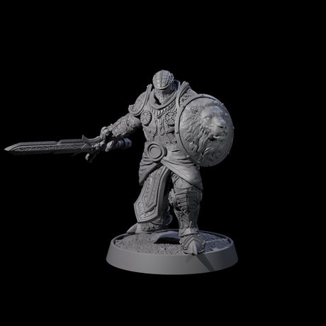 Ornate Palace Guards Miniature for Dungeons and Dragons, Pathfinder or other TTRPGs