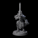 Ornate Palace Guards Miniature for Dungeons and Dragons, Pathfinder or other TTRPGs