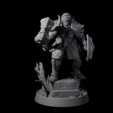 Ornate Palace Guards Miniature for Dungeons and Dragons, Pathfinder or other TTRPGs