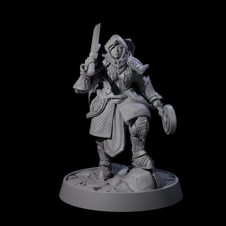 Ornate Palace Guards Miniature for Dungeons and Dragons, Pathfinder or other TTRPGs