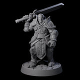 Ornate Palace Guards Miniature for Dungeons and Dragons, Pathfinder or other TTRPGs