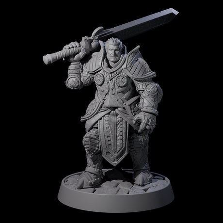 Ornate Palace Guards Miniature for Dungeons and Dragons, Pathfinder or other TTRPGs