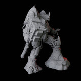 Ornate Warforged Paladin Miniature for Dungeons and Dragons, Pathfinder or other TTRPGs