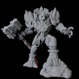 Ornate Warforged Paladin Miniature for Dungeons and Dragons, Pathfinder or other TTRPGs