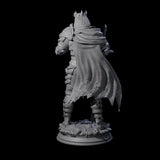 Ossified Death Knight Warrior Miniature for Dungeons and Dragons, Pathfinder or other TTRPGs