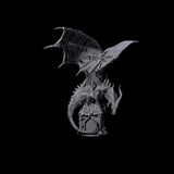 Ossified Dracolich Ancient Miniature for Dungeons and Dragons, Pathfinder or other TTRPGs