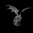 Ossified Dracolich Ancient Miniature for Dungeons and Dragons, Pathfinder or other TTRPGs