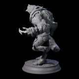 Out of Control Werewolf A Miniature for Dungeons and Dragons, Pathfinder or other TTRPGs