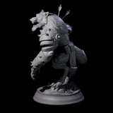 Out of Control Werewolf B Miniature for Dungeons and Dragons, Pathfinder or other TTRPGs