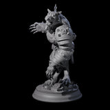 Out of Control Werewolf B Miniature for Dungeons and Dragons, Pathfinder or other TTRPGs