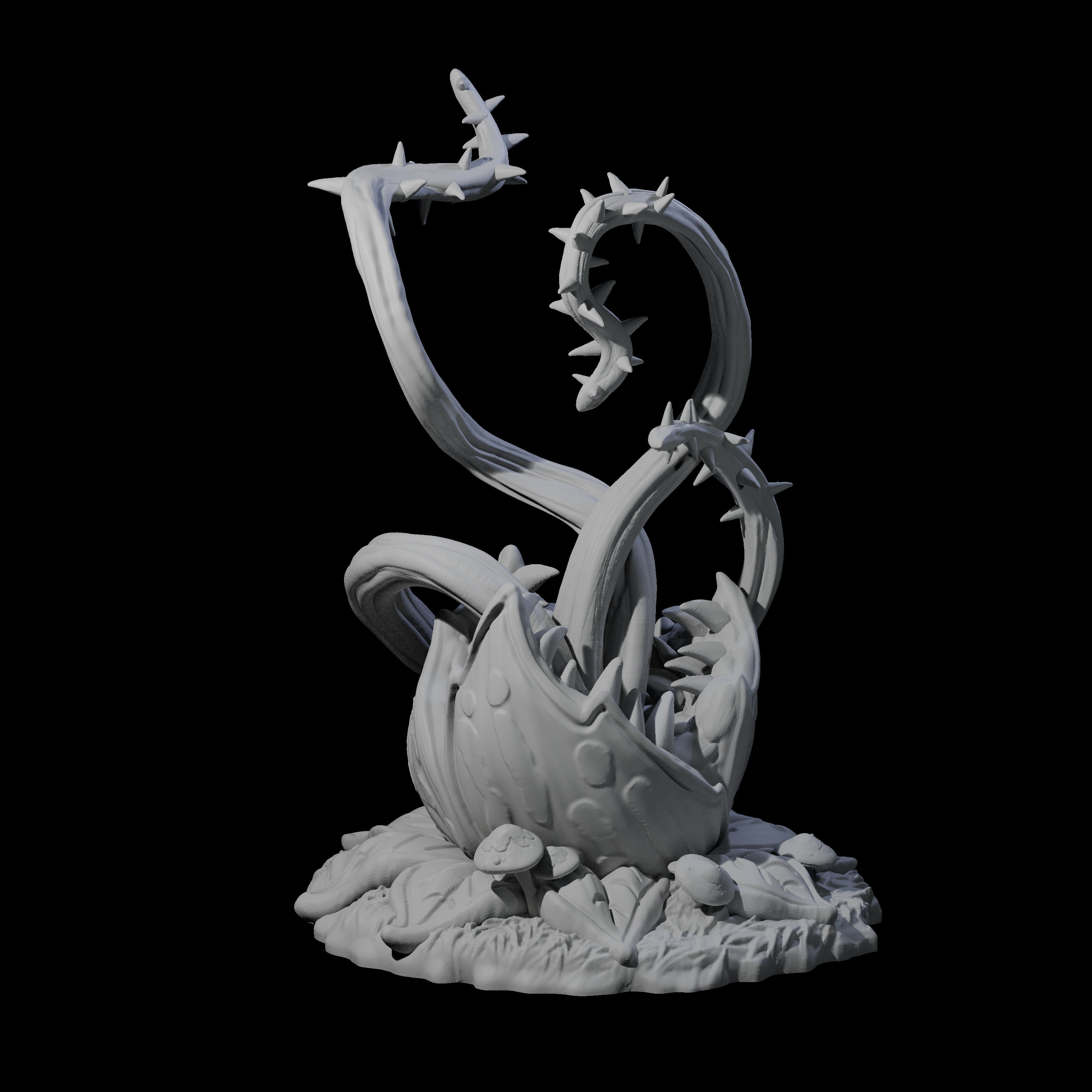 Overgrown Assassin Vine Miniature for Dungeons and Dragons, Pathfinder or other TTRPGs
