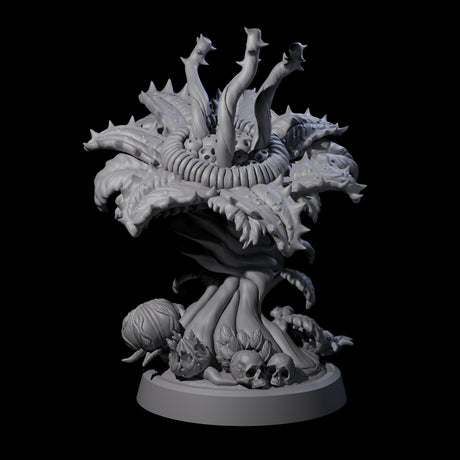 Overgrown Violet Fungus A Miniature for Dungeons and Dragons, Pathfinder or other TTRPGs